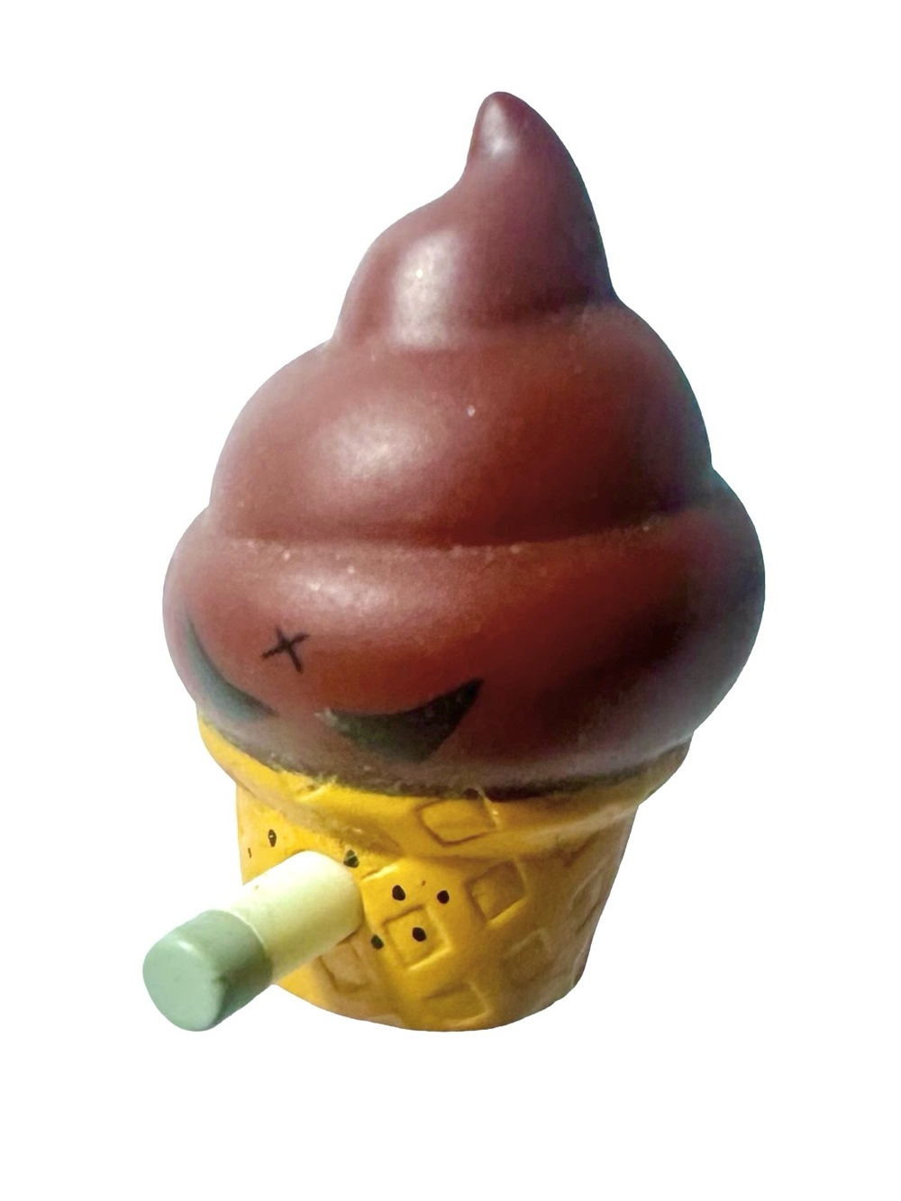 KidRobot Mongers Chocolate Jerome Smorking Ice Cream 1.5” Vinyl Figure Kozik